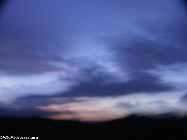 Sonnenuntergang Isalo im Nationalpark