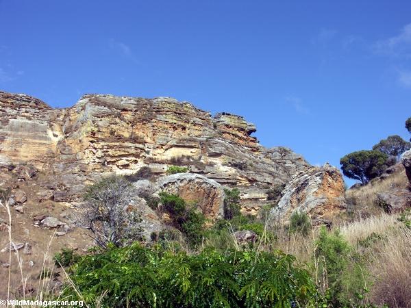 Turtle rock in Isalo (Isalo)