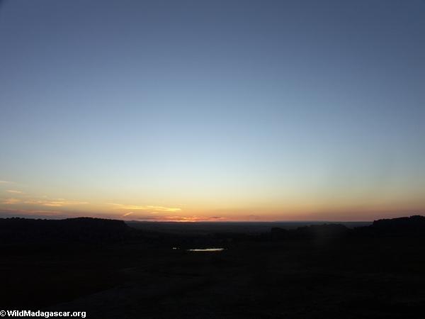 Sonnenaufgang überIsalo Nationalpark