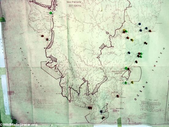Карта masoala национальный парк