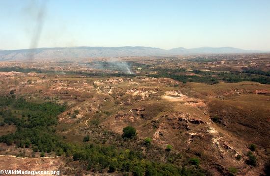 Aerial of fire (Ankavandra)