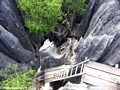 petite tsingy ladder (Tsingy de Bemaraha)