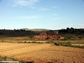 Red brick houses in the highlands of Madagascar (RN7)
