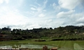 Rice fields in the highlands along RN7 in central Madagascar outside of Antananarivo (RN7)