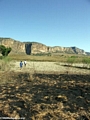 Slash-and-burn on savanna in Madagascar (Isalo)