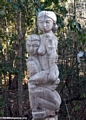 Sakalava carvings depicting fady sexual positions (Kirindy)