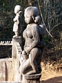 Sakalava totems depicting fady sexual positions (Kirindy)