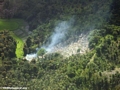Agricultural fires set in humid forests of Madagascar (Maroantsetra to Tamatave)