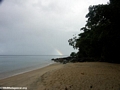 Rainbow off the Masoala peninsula over the Bay of Antongil (Masoala NP)