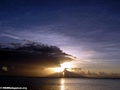 Sunset in over Antongil Bay; Madagascar (Masoala NP)