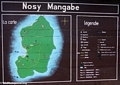 Nosy Mangabe map (Nosy Mangabe)