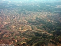 Deforestation and forest fragments in Madagascar (Airplane flight from Anatananarivo to Maroantsetra)