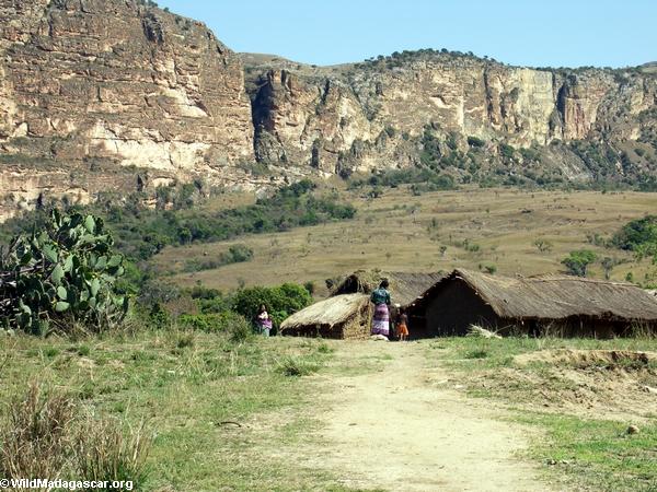 Village in Isalo National Park (Isalo)